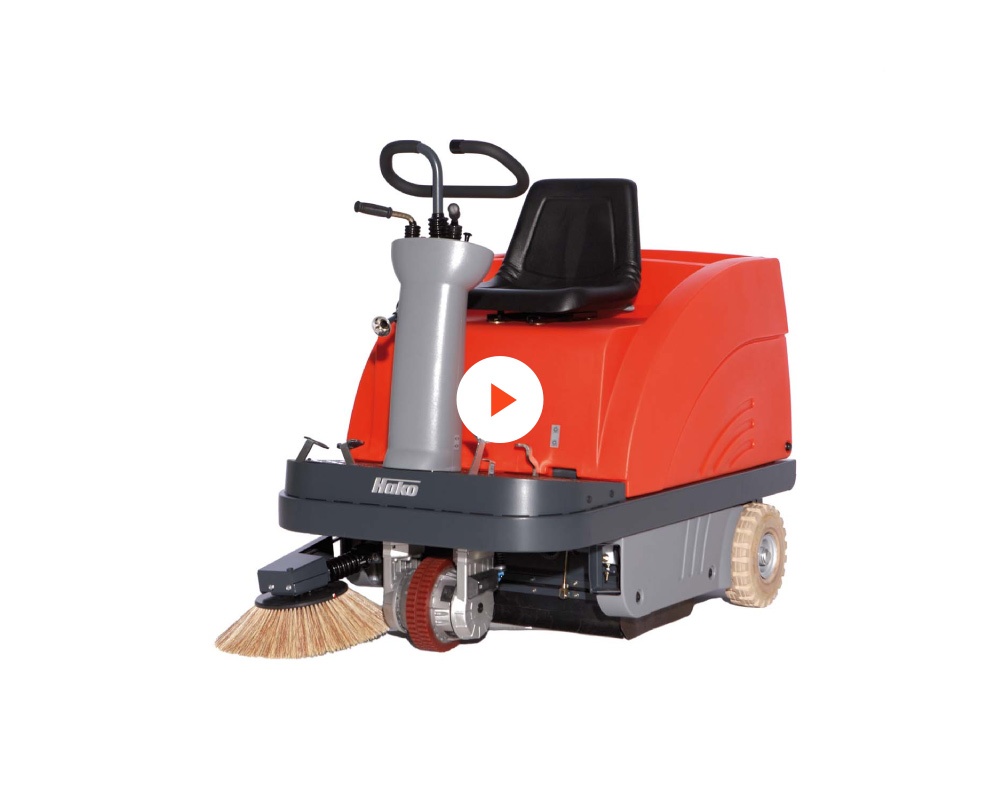 Sweepmaster 900 R Electric or Petrol Industrial Floor Sweeper or